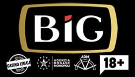 Il logo di Big Casino - Best in Game uno dei migliori casino online legali italiani autorizzati AAMS AMD